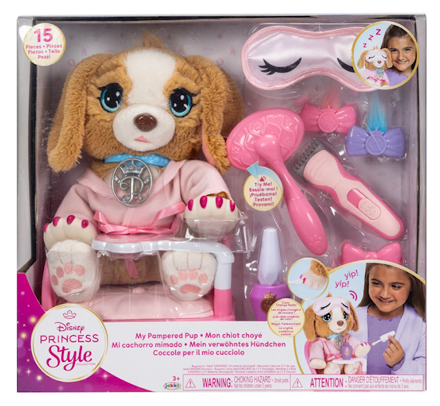 Produktbilde 4 for My Pampered Puppy Princess interaktiv hund Disney Style Collection