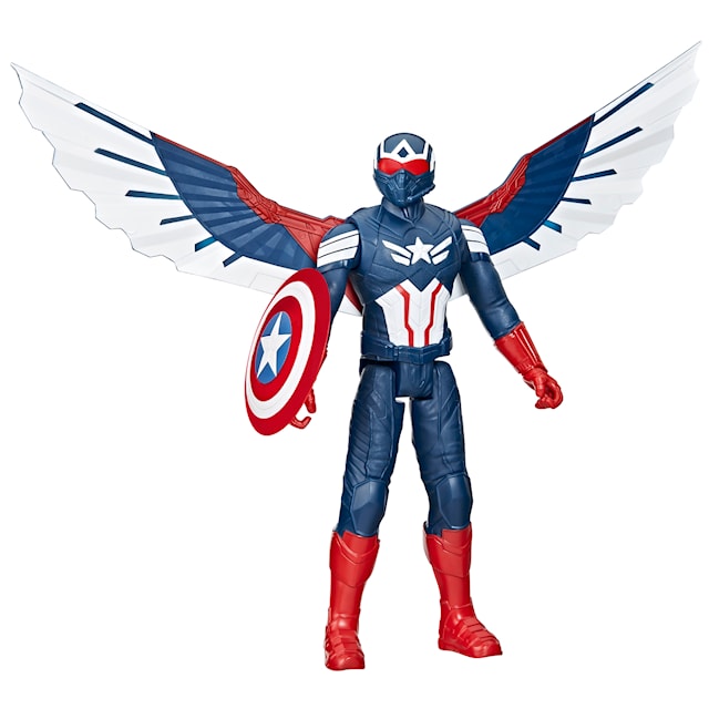 Produktbild 1 för Avengers Titan Hero Deluxe Captain America Actionfigur 30 cm