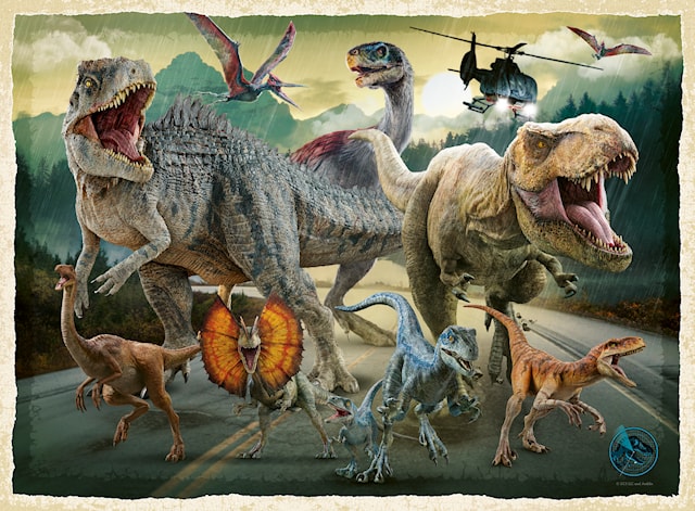 Produktbild 2 för Pussel Jurassic World 200 bitar, Ravensburger