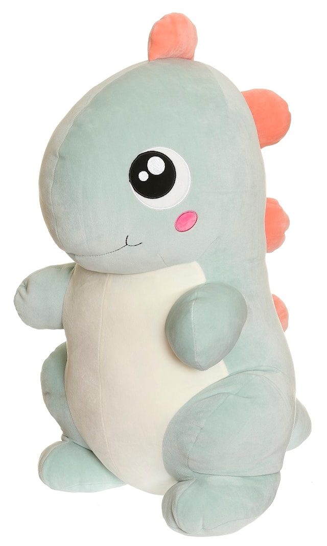 Kramiz Sittande Dino Ljusgrön Gosedjur 60 cm Teddykompaniet