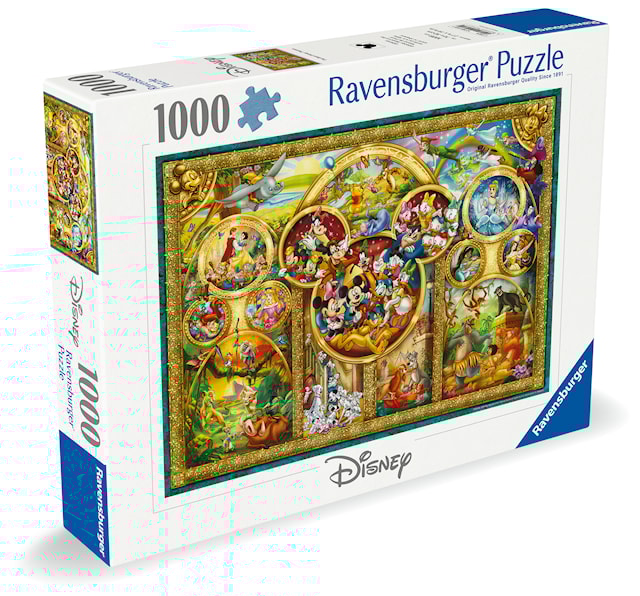 Tuotekuva 5 - The Best Disney Themes Palapelit 1000 palaa, Ravensburger