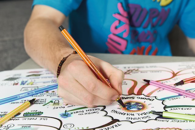 Produktbild 3 för Pen 68 Fineliner 10-pack STABILO