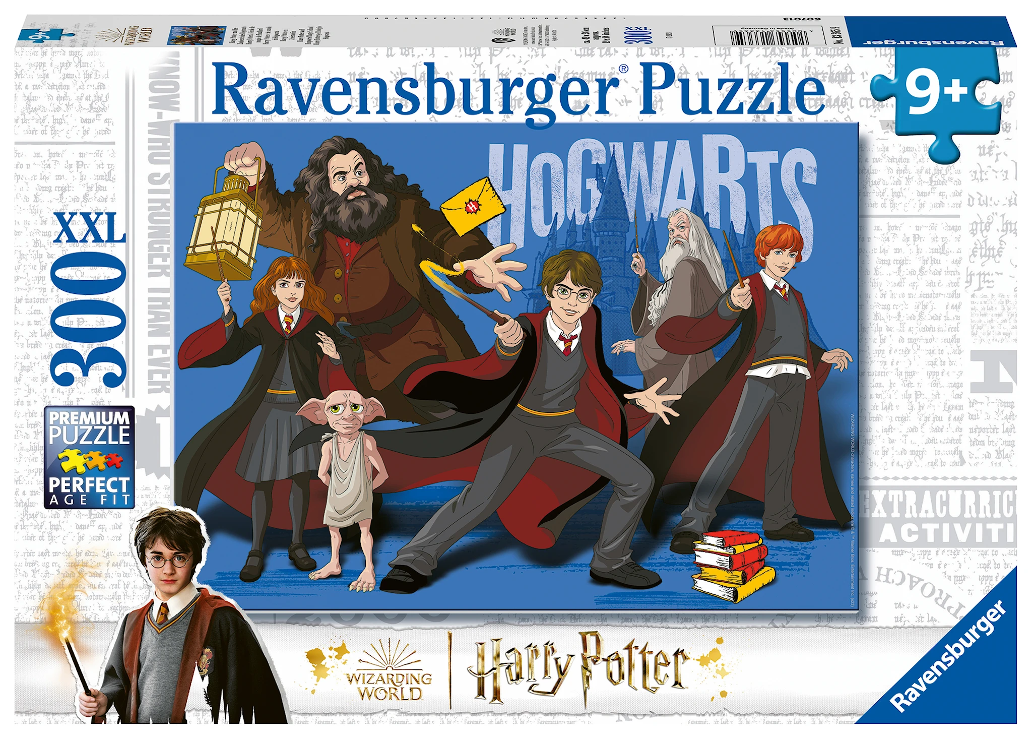 Produktbild för Harry Potter Magic Pussel 300 bitar Ravensburger