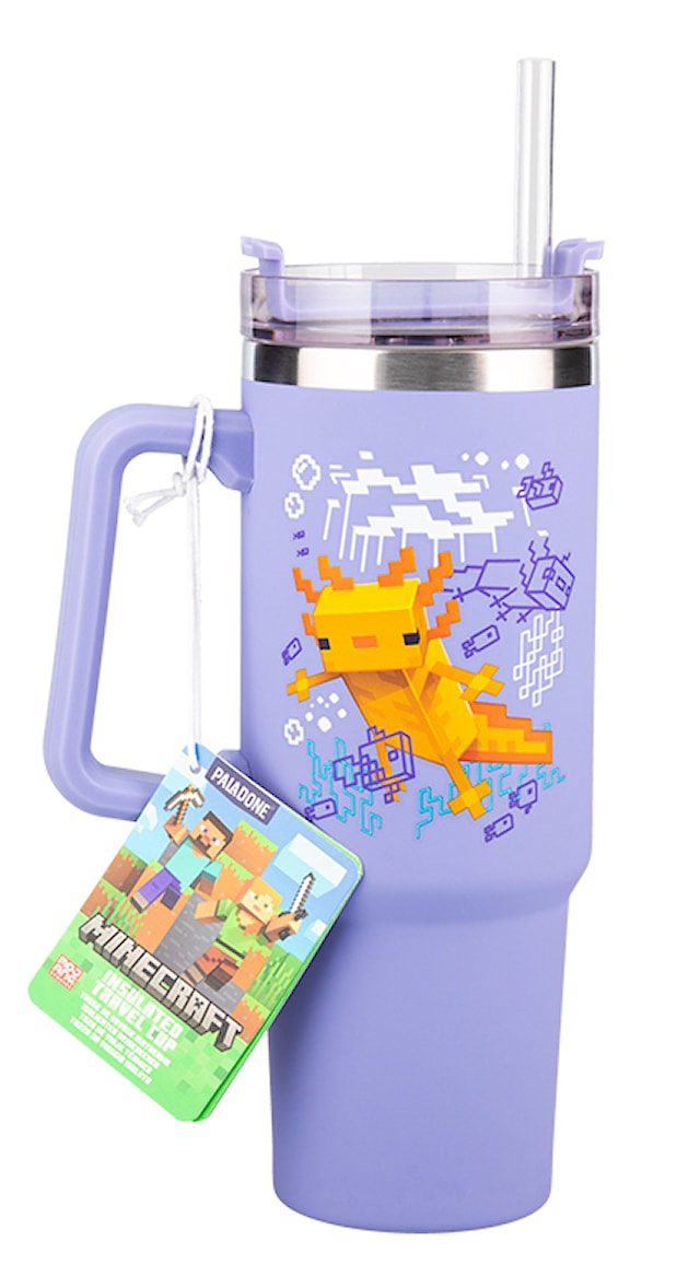 Tuotekuva 1 - Minecraft Violetti 900 ml Eristetty Mukipilli, Paladone