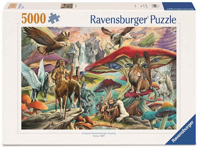 Produktbild 1 för Mushrooms Pussel 5000 Bitar, Ravensburger