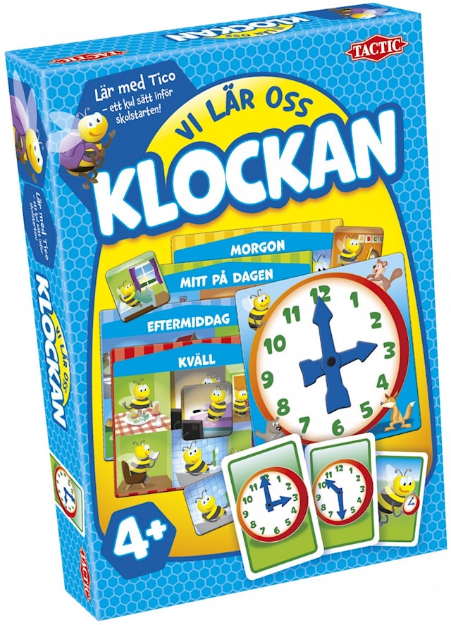 Produktbild 1 för Vi lär oss klockan, Tactic (SE)