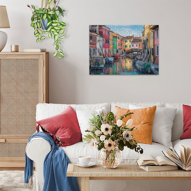 Tuotekuva 4 - Burano Canal, Venice Palapelit 1000 palaa, Ravensburger