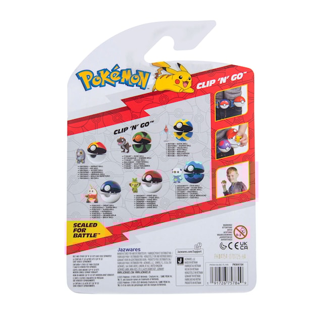 Produktbilde 5 for Klipp og gå rundt med Duskball Pokémon