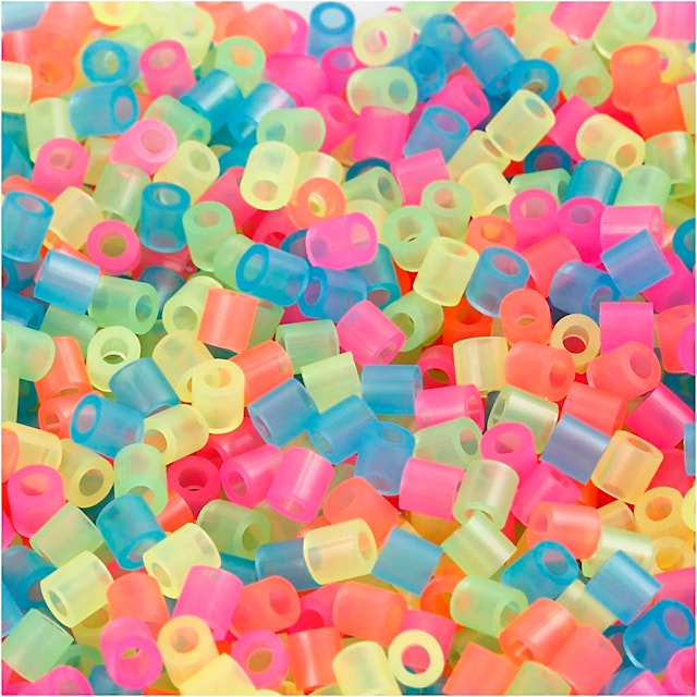 Produktbild 3 för Rörpärlor 5x5 mm 20000 st Mix