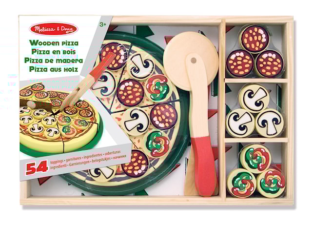 Tuotekuva 1 - Puinen pizzasetti, Melissa & Doug