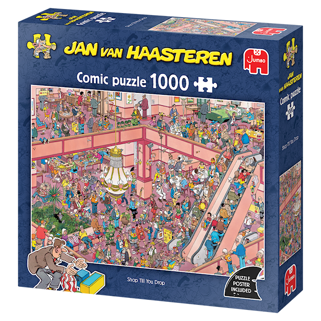 Produktbilde 4 for Jan van Haasteren Handle til du slipper puslespill 1000 brikker