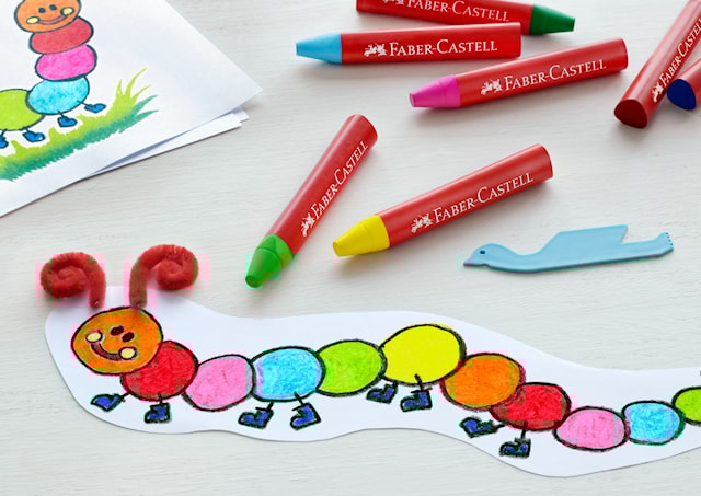 Tuotekuva 2 - Vahaliidut Jumbo 12 kpl Faber-Castell