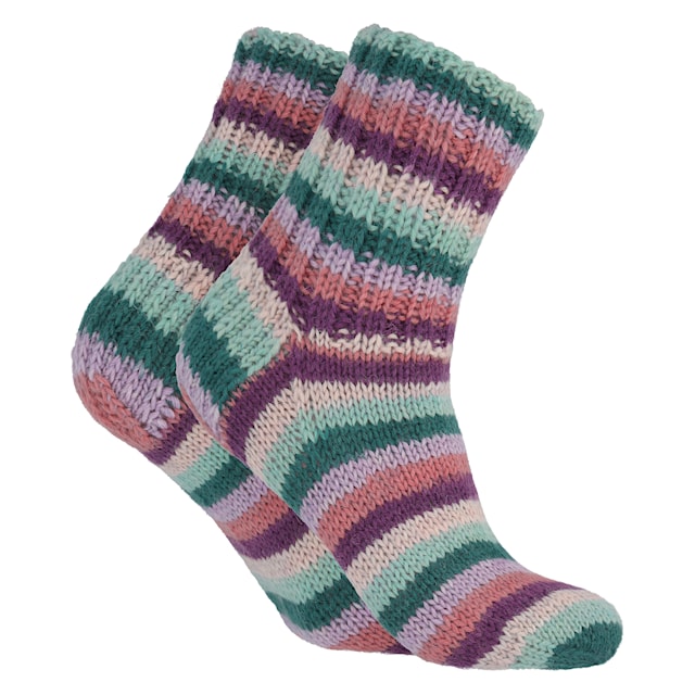 Produktbild 2 för 7 Bröder Raita Garn Ullmix 100 g pastellbåge 977 Novita