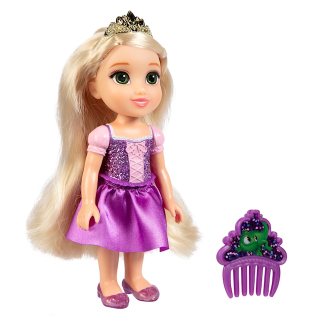 Tuotekuva 7 - Rapunzel-nukke kammalla 15 cm Disney-prinsessa