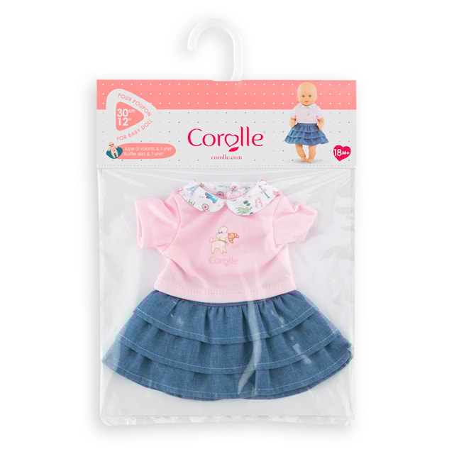 Produktbilde 2 for Corolle Dukkeklær Genser og Skjørt, 30 cm