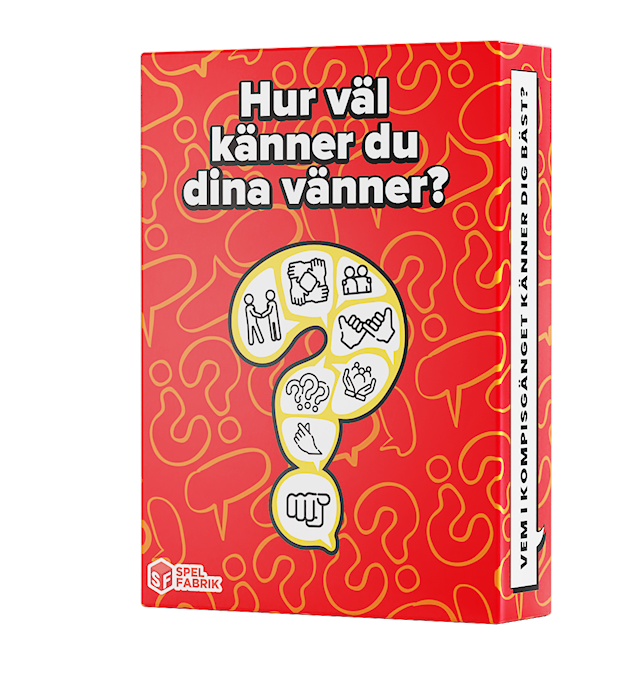 Spel Hur väl känner du dina vänner? (SE)