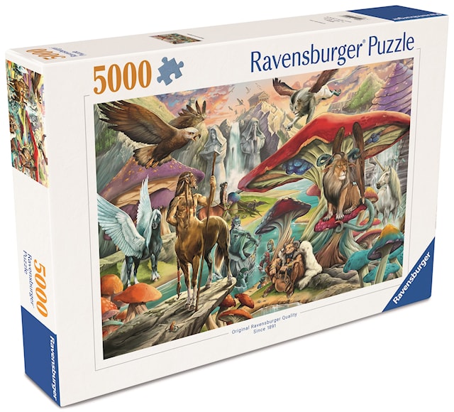 Produktbild 3 för Mushrooms Pussel 5000 Bitar, Ravensburger