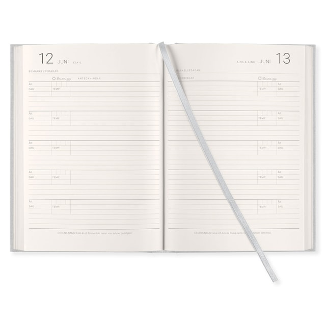 Produktbild 2 för 5-Års Dagbok A5 Nature Paperstyle