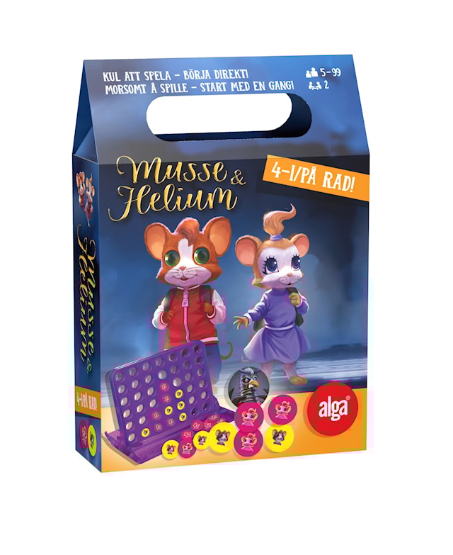 Produktbilde 6 for Musse & Helium 4 i rad (SE/NO)