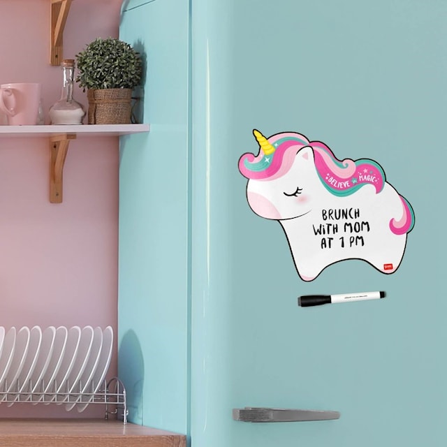Produktbild 2 för Magnetisk Whiteboard Tavla Unicorn 28 cm Legami