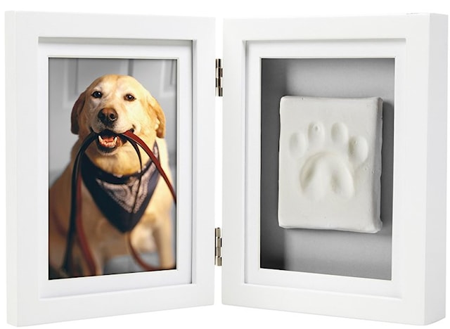 Tuotekuva 1 - Tassutulostuskehys Nivelletty valkoinen