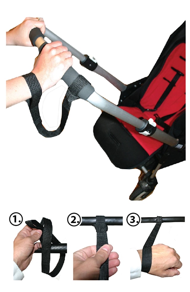 Handledsrem för barnvagn, AddBaby