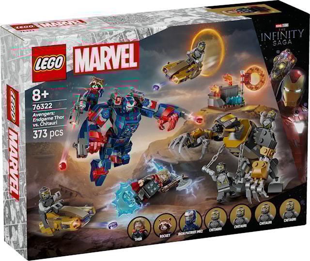 Produktbild 1 för Avengers: Endgame Thor mot Chitauri LEGO® Super Heroes (76322)