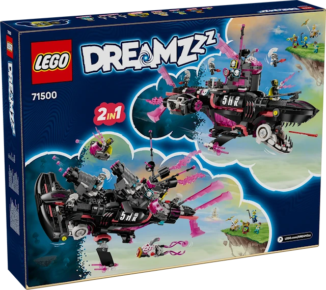 Produktbilde 4 for Marerittets hai-ubåt LEGO® DREAMZzz (71500)
