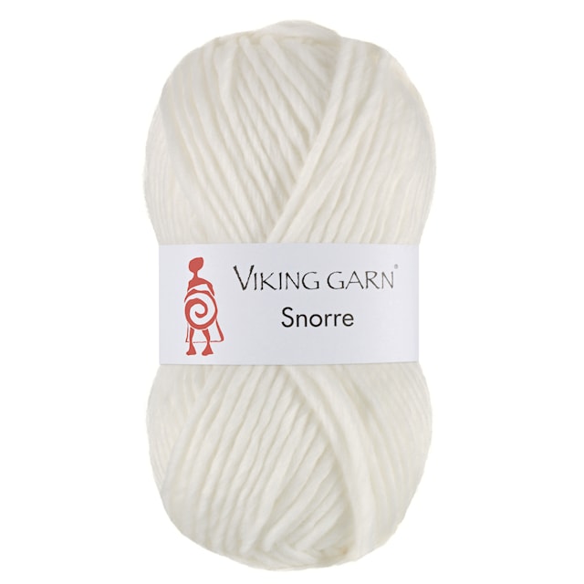 Snorre 100 g Vit 200 Viking Garn