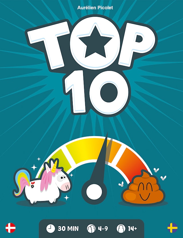 Produktbild 2 för Top 10 (DK/SE)