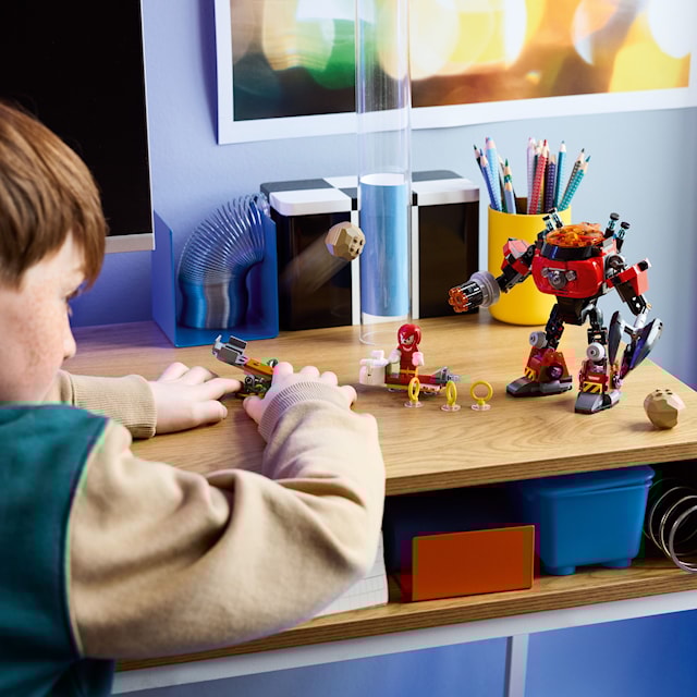 Produktbild 3 för Knuckles mot Dr. Eggmans Egg Crusher robot LEGO® Sonic the Hedgehog™ (77005)