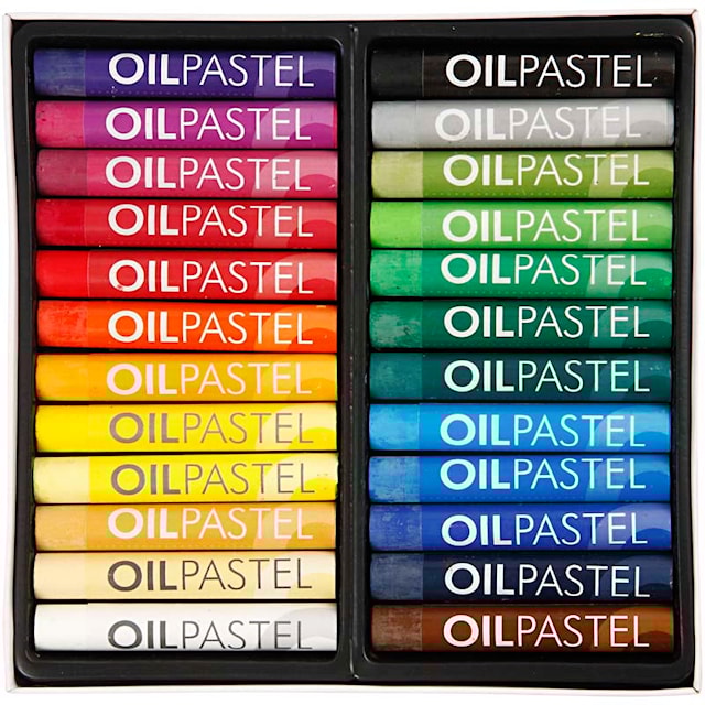 Produktbild 1 för Kritor Oljepastell Premium 11 mm 24 Färger