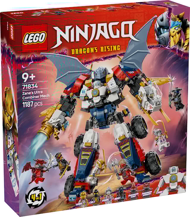 Produktbild 1 för Zanes ultrakomborobot LEGO® Ninjago (71834)