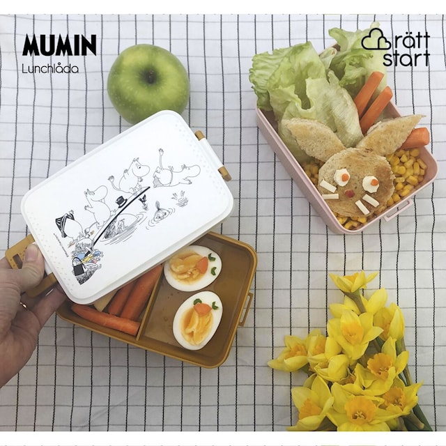 Produktbild 3 för Lunchlåda/Matlåda Gul Mumin
