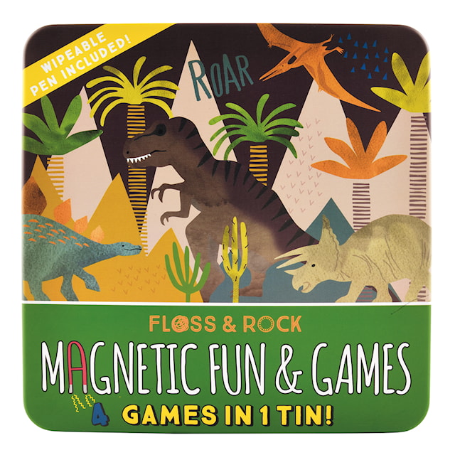 Magnetiskt Fun and Games Dino Floss & Rock