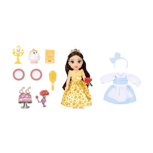 Produktbild 1 för Belle Docka med Tillbehör 15 cm Disney Princess
