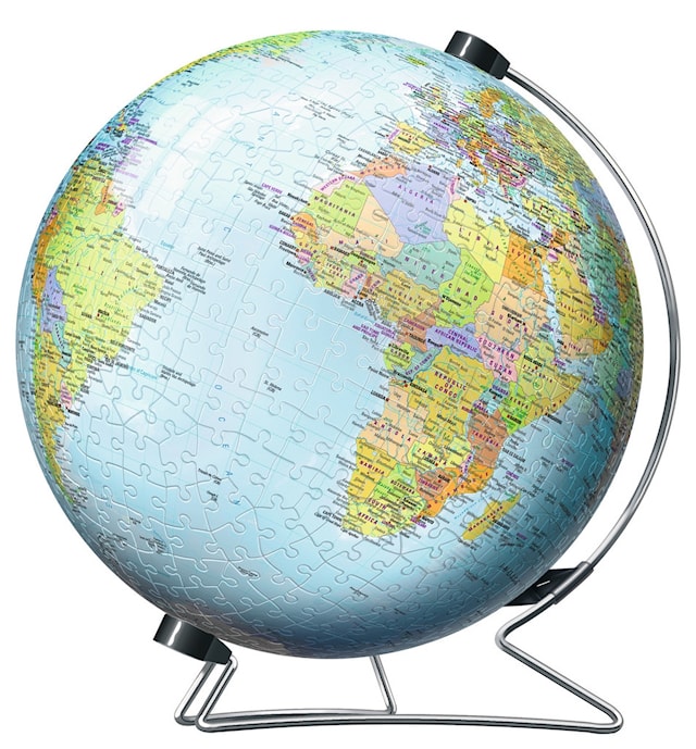 Produktbild 2 för World Globe, 3D Pussel, 540 bitar, Ravensburger