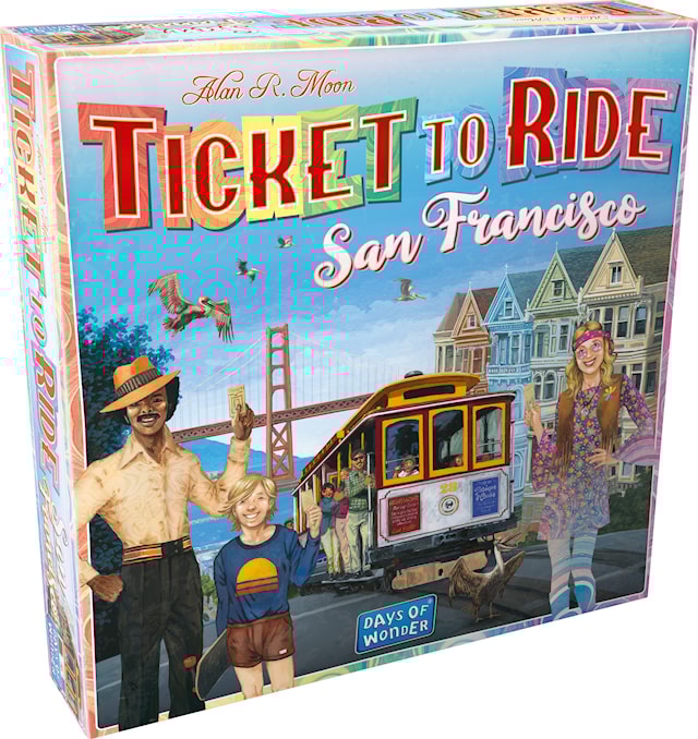 Tuotekuva 1 - Ticket To Ride San Francisco (FI/SE/NO/DK)