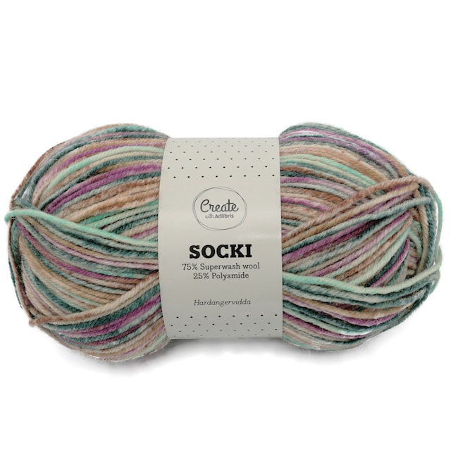 Produktbilde 1 for Socki Garn Ullmix 100 g Hardangervidda B016 Adlibris