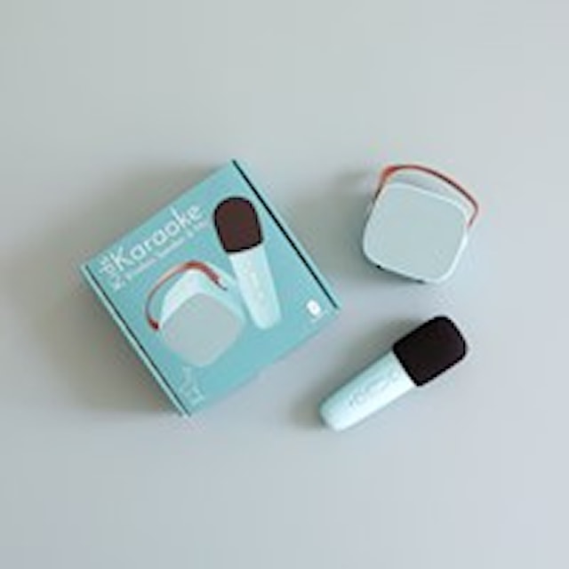 Produktbild 2 för Trådlös Karaoke Set Lalarma Blå