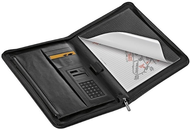 Tuotekuva 1 - Metropol A4 + Laskin Musta Filofax