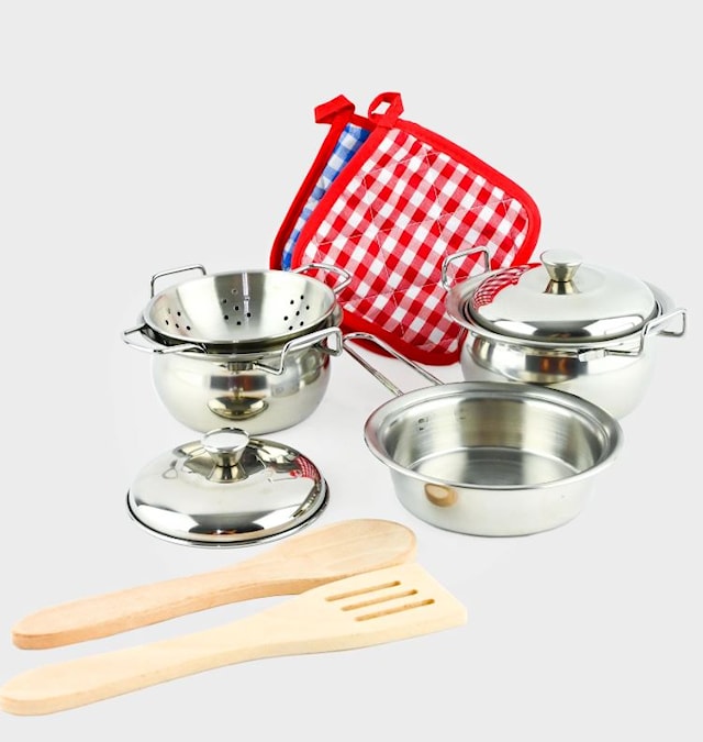 Produktbilde 1 for Kokkens matlagingssett 10 deler Den goda fen