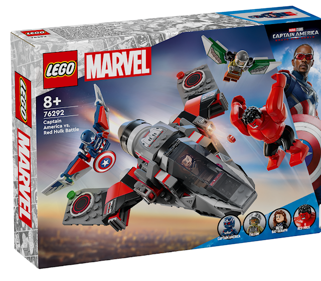 Produktbilde 1 for Captain America i kamp mot Red Hulk LEGO® Marvel (76292)