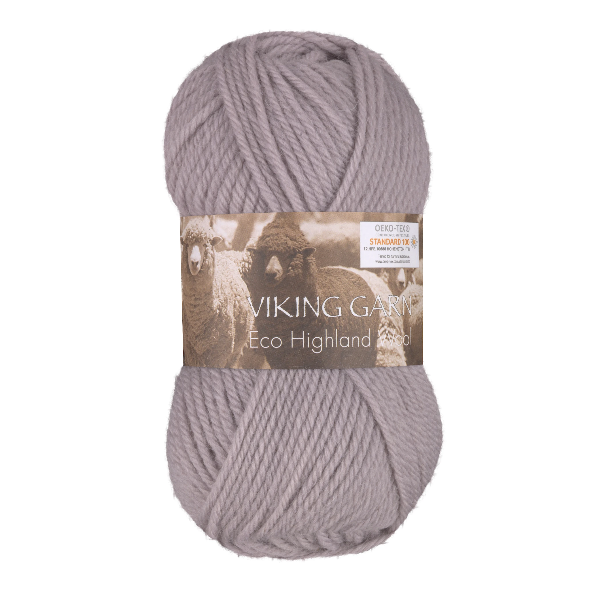 Produktbild för Eco Highland Wool Garn 50 g Viking Garn