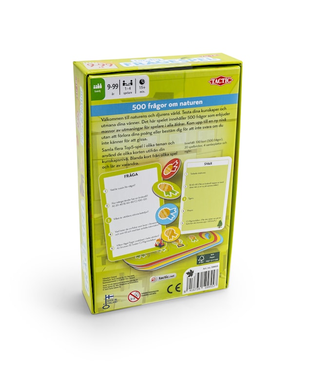 Tuotekuva 3 - Tietopeli Eläimet ja luonto/matkaversio Tactic