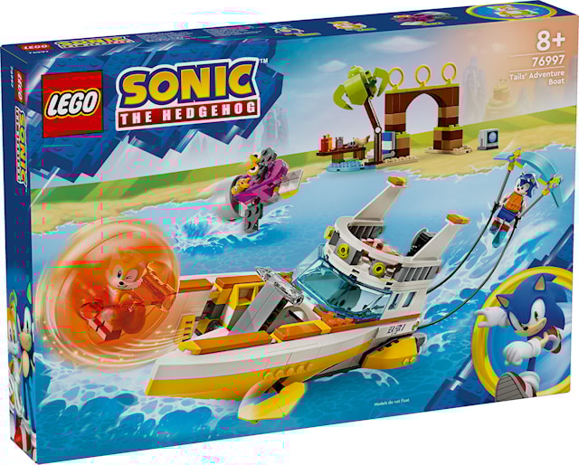 Tuotekuva 1 - Tailsin seikkailuvene LEGO® Sonic (76997)