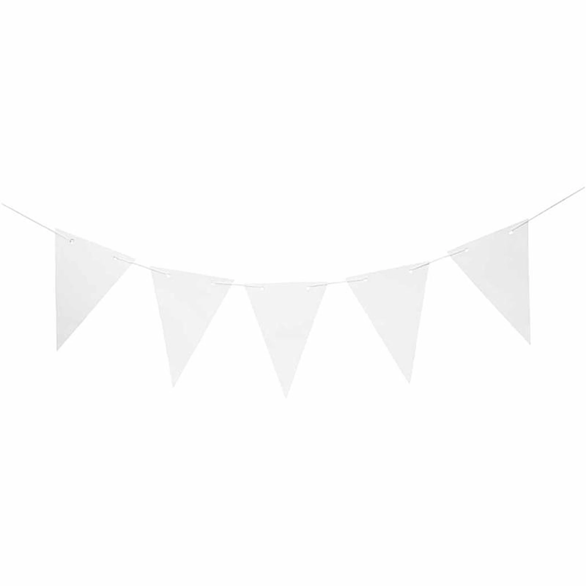 Tuotekuva ille Viiri, Kork. 20 cm, Lev: 14,5 cm, 300 g, valkoinen, 10 kpl/ 1 pkt