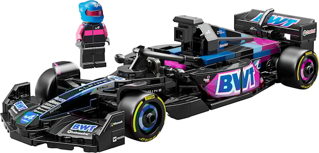 Tuotekuva 2 - BWT Alpine F1® Team A524 ‑kilpa-auto LEGO® Speed Champions (77248)