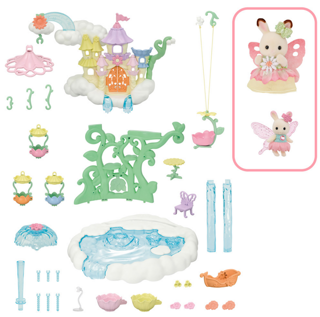 Produktbilde 3 for Skysslottet Sylvanian Families