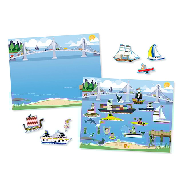 Produktbild 2 för Reusable Sticker Pad Vehicles Melissa & Doug